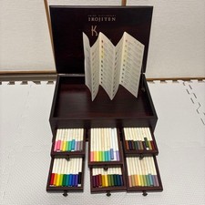 Tombow Color Dictionary 60 couleurs boîte en bois crayons de couleur d'occasion