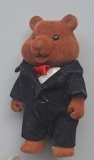 Figurine LES PETITS MALINS ancêtre de Sylvanians marié ours 1986