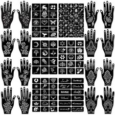 22 Henné Pochoirs de tatouage