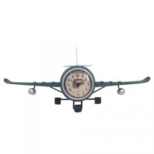 Horloge avion, décoration ancienne PARISIENNE , pendule style art déco rétro.