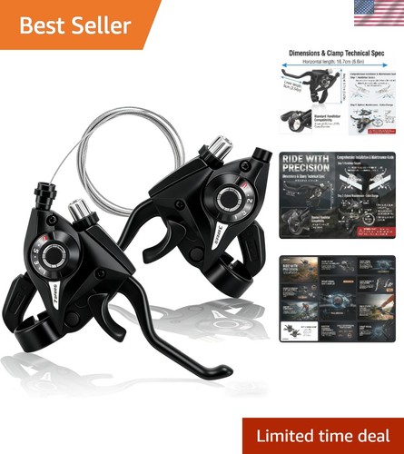 Speed bicycle gear shifter - gear,