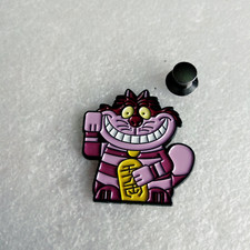 Pin's Lapel pin pins Alice au Pays des Merveilles Chat du Cheshire BD Disney 4