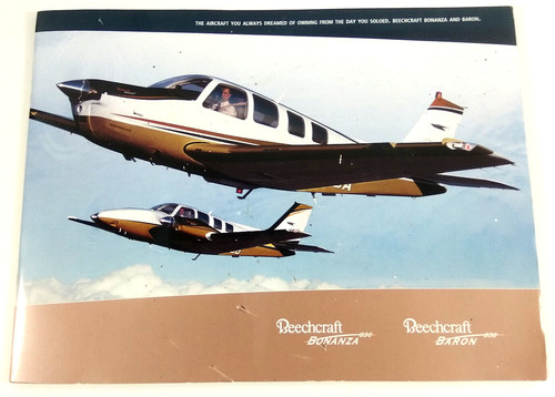 Depliant publicite beechcraft - depliant,