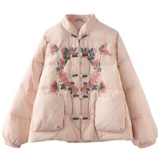 Femme Chinois Rétro Bouton