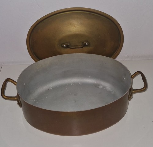 Daubière ancienne cuivre