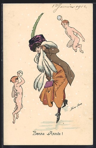 Carte postale artiste xavier - carte,
