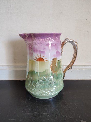 Pichet porcelaine décor - pichet, à