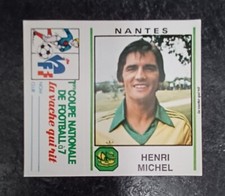Panini Henri Michel #Nantes Vache qui Rit Football 