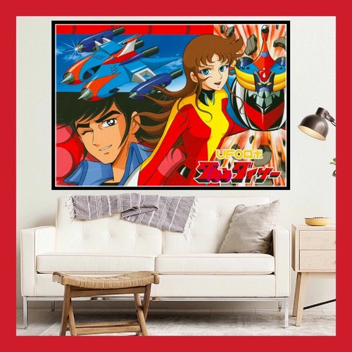 Repro affiche goldorak vintage - repro,