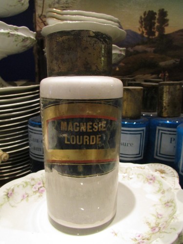 Ancien grand pot pharmacie - ancien,