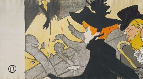 Toulouse lautrec lithograph - -,