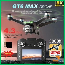 ✅ Drone GT6 Pro 8K HD GPS 5G Double Caméra Photographie Aérienne RC Cadeau