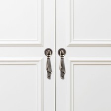  4pcs Vintage Chic Cabinet Poignée Unique Magasin de porte à domicile Mobilier