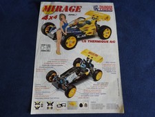 catalogue depliant Thunder Tiger Racing 1/8 thermique