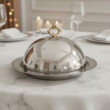 Plat de Service avec Cloche