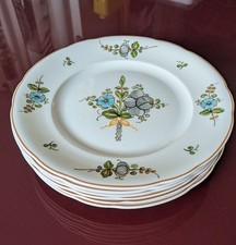  6 Grandes Assiettes Plates