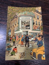 CARTE POSTALE 15X10 TINTIN