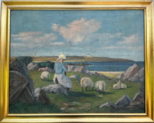 Tableau huile impressionniste - tableau,