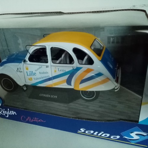 Citroen 2cv solido hauts - 1:18,
