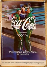 Affiche poster taille abribus 120cm x 176cm Coca Cola Jeux Olympiques 2024 V3