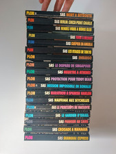 LOT de 18 livres  " SAS " (entre n°26 et 55) / Gérard De Villiers (PLON ) (Lot4)