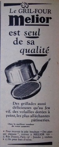 Publicité presse 1953 le - publicitÉ, de