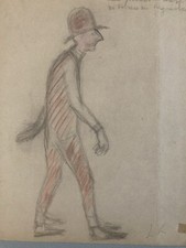 Beau Dessin Ancien Crayon