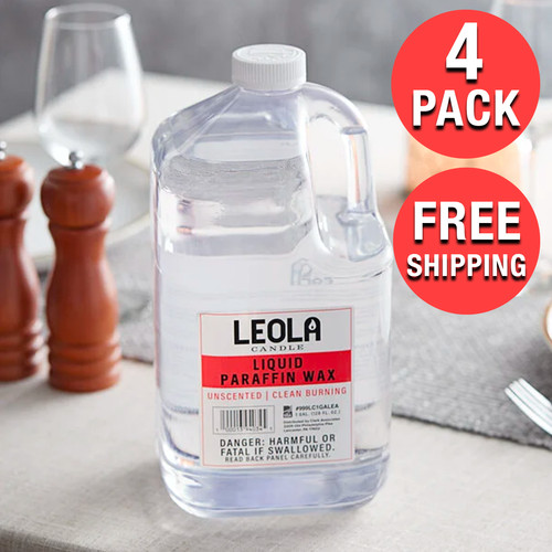 Clear unscented liquid candle - unscented,