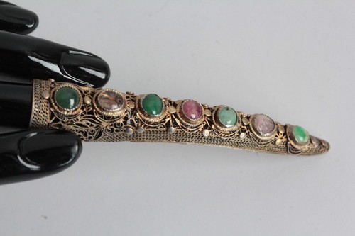 Broche filigrane vermeil