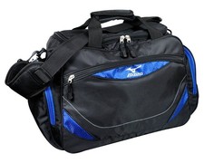 MIZUNO sac de sport golf Boston 45BO80937 poche logo zippé couleur noir bleu ...