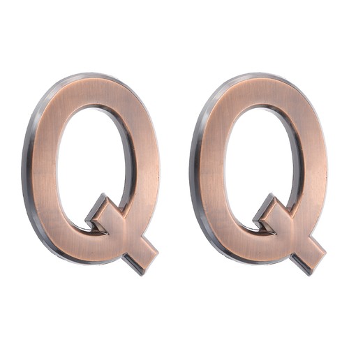 2pcs lettres adhésives - adhésives, pour