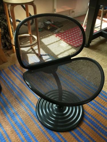 Rare fauteuil pivotant dans - pivotant,