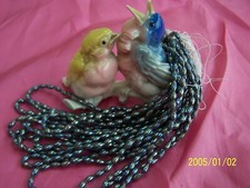 Ancien écheveau de perles en