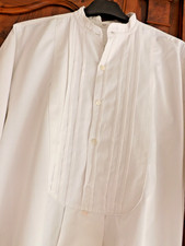 chemise d'homme à plastron 