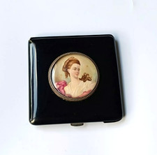 Poudrier vintage Lancel