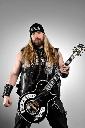 Zakk wylde with gibson - zakk, black
