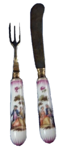 Antique allemand porcelaine - allemand,