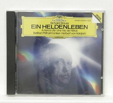 HERBERT VON KARAJAN ⸺ STRAUSS Ein heldenleben ⸺ DDG full silver CD NM