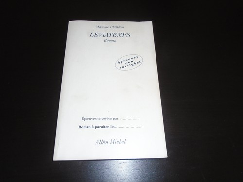 Maxime chattam léviatemps - -,