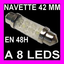 AMPOULE LAMPE NAVETTE 8 LED