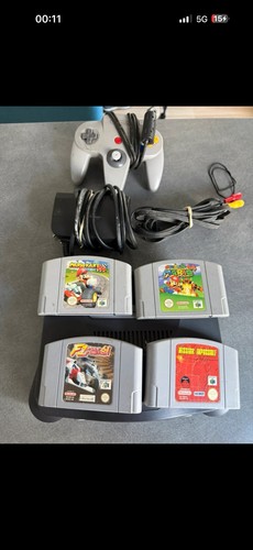 Nintendo n64 - 64, noire