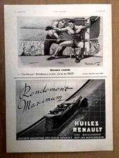 Publicité de 1936 - SUZE boxe