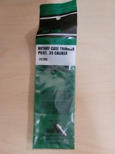 Rcbs case trimmer pilot 25 - rcbs, pilot,