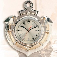 Nautical Ship's Wheel & Anchor