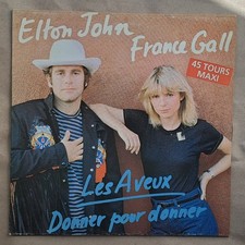 FRANCE GALL/ELTON JOHN Maxi45T