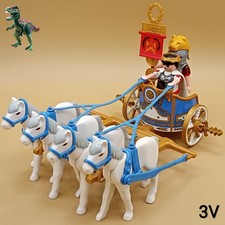 Playmobil quadrige romain-char