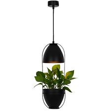 Suspension Métal laqué noir