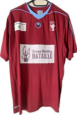 Maillot Sporting Toulon Var Uhlsport jersey football taille L groupe Bataillé