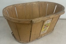 Ancien XXème cageot, caissette en bois 