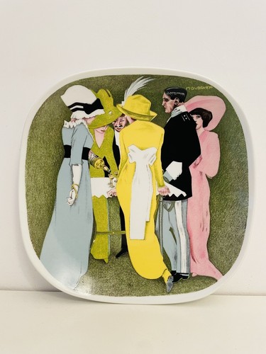Assiette campari porcelaine - assiette,